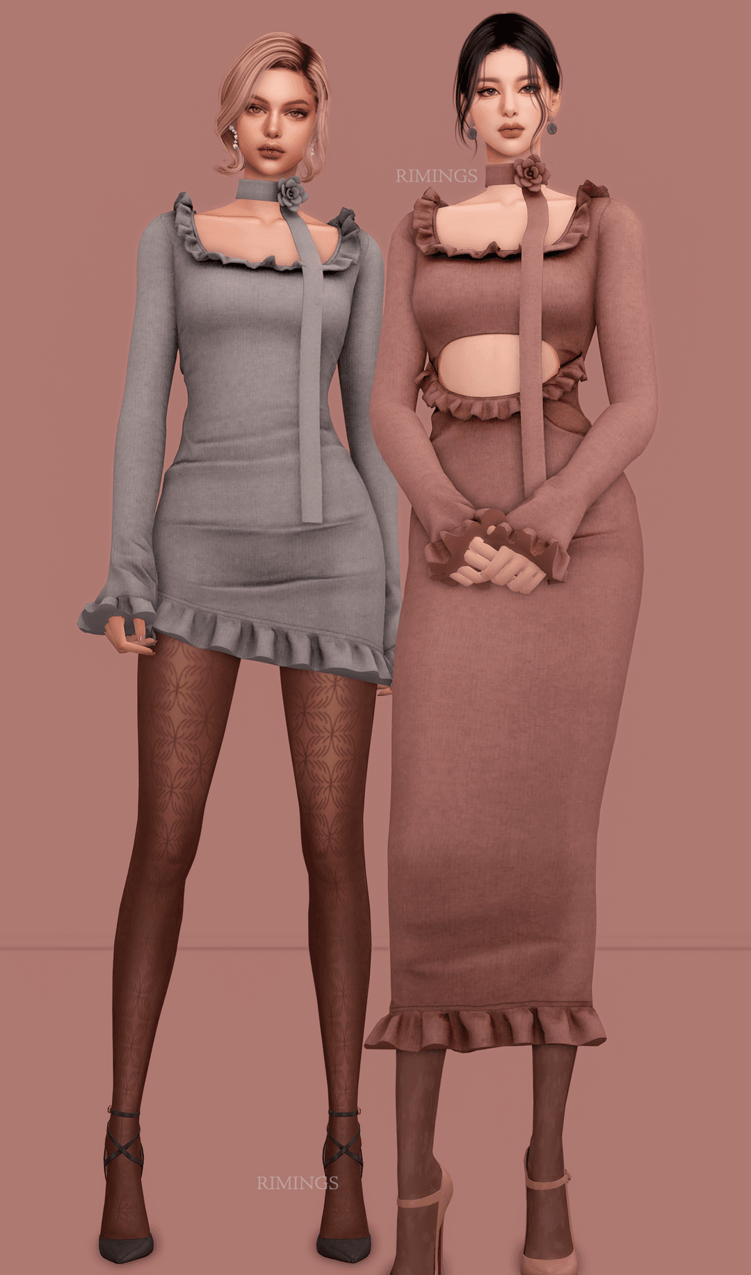 Галерея мода Сет платьев ROSE STELLA #2